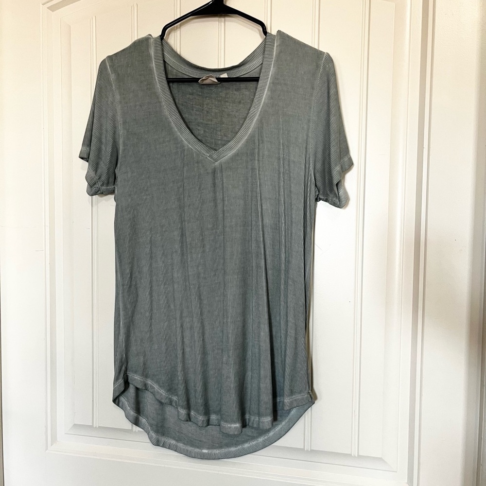 White Crow Blue V-Neck Women's Top - White Crow